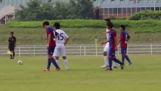 2014.7.24　クラブユース選手権（U-18） 1次ラウンド第1戦　東京×アズーリ　3/6　東京（長澤）追加点！（3点目）