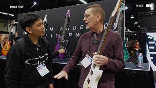 HIEND TRIP  NAMM 2025 - TOM ANDERSON GUITARS WORKS