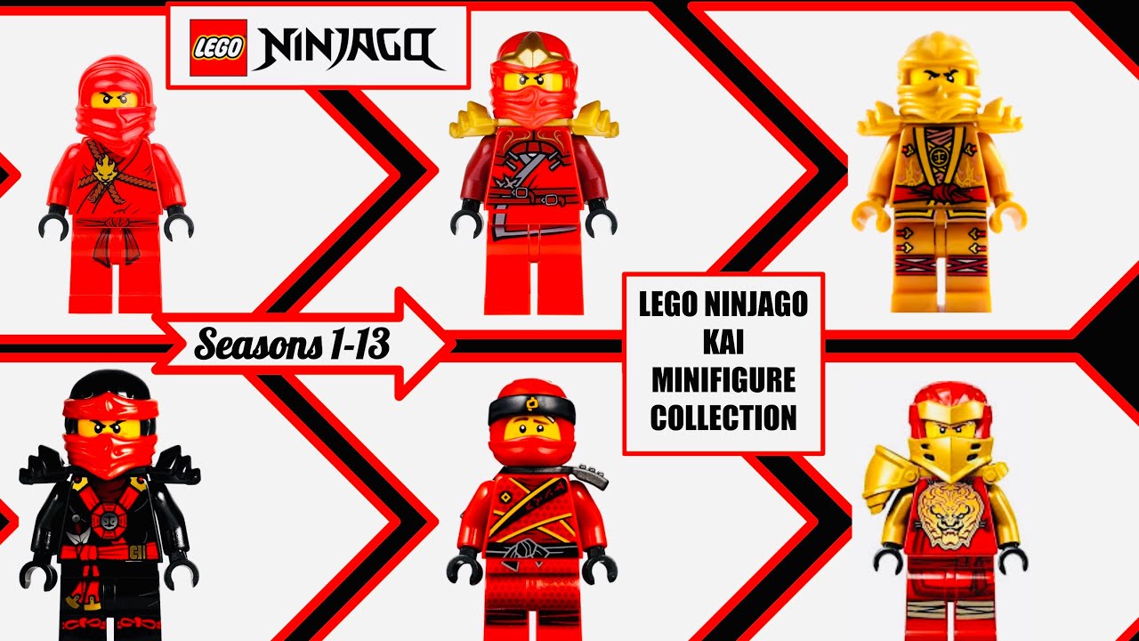 Lego Ninjago Every Kai Minifigure 2011 2015 46 Off