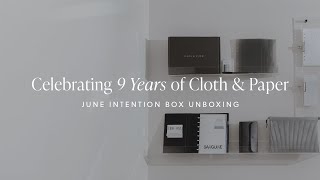June Unboxing | Cloth & Paper