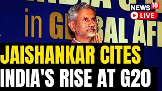 EAM S. Jaishankar Briefing On Foreign Ministers Meeting | India's G20 Presidency | English News Live