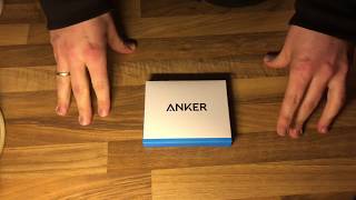 Anker PowerPort Wireless Charger wireless Ladegerät Induktive Ladestation unboxing und Anleitung