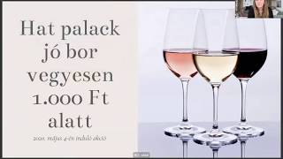 Hat palack jó bor 1000 Ft alatt a Lidlből fehér, rosé, vörös