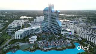 Aerial Views of Seminole Hard Rock Hotel \u0026 Casino | Hollywood, FL