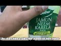 dabur jamun neem karela juice 100% ayurvedic health juice