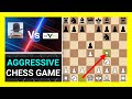 Aggressive Chess Engine Game, Wahoo 4.0.0 vs Koivisto 9.0, Watch and Learn Chess