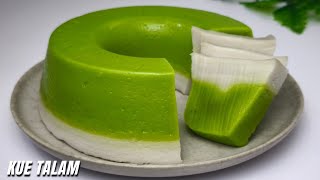 RESEP JUALAN AWET GAK CEPAT BASI‼️KUE TALAM PANDAN TERENAK, LEMBUT, WANGI GAMPANG DI BUAT.