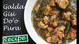 Dried Roselle with Chicken Pura | Garo recipe