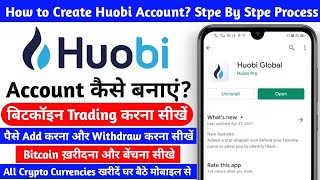 Huobi Global पर Account कैसे बनाएं? Step By Step Guide How to Use Huobi Global | Buy \u0026 Sell Bitcoin