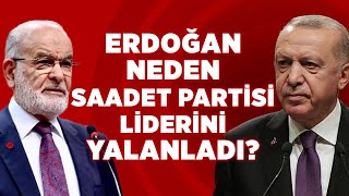 Erdoğan Temel Karamollaoğlu'nu Neden Yalanladı? | KRT Haber