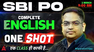 SBI PO English Classes 2025 | Complete English One Shot For SBI PO | By Santosh Ray