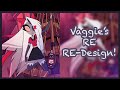 Vaggie Re Re-design (speedpaint)