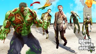 Zombie ကမ္ဘာထဲမှာ Hulk အဖြစ်အသက်ရှင်ခဲ့တယ် | Zombie Apocalypse as Hulk in GTA V | SMART On Live