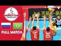 Russia 🆚 Brazil - Full Match | Men’s Volleyball World Cup 2019