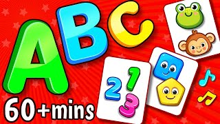 Alphabet ABC Song, Days of the Week, Numbers, Colors, and More | Toddler Learning Videos