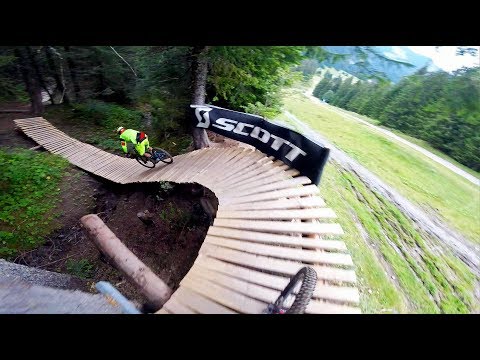 One day in Bikepark Chatel on black tracks One day in Bikepark Chatel on black tracks