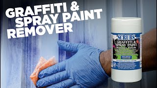 Remove Graffiti and Paint with Graffiti \u0026 Spray Paint Remover Towels