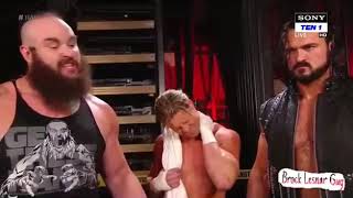 McIntyre, Dolph & Braun Need Dean Ambrose :WWE RAW : October 1. 2018