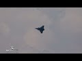 4k dassault rafale c from the french air force flying display at jesolo airshow 2022