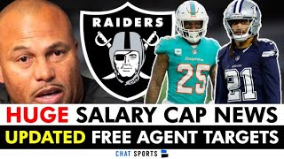 HUGE Raiders Salary Cap News & Raiders Free Agent Targets Post-June 1st (Thanks Jimmy Garoppolo)