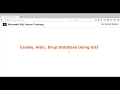 How To Create Database in SQL Server 2017 Management Studio