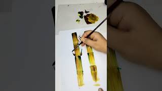 One stroke painting/acrylic /how to /for beginners