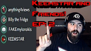 Keem talks about PewDiePie, Leafy, ShayCarl, H3H3 (anything4views, Andy Milonakis, Billy the Fridge
