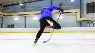 Backhand Toe Drag Deke