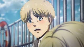 Armin \u0026 Annie Blushing scene Attack on Titan season 4 part 3 part 1 #attackontitan #aot