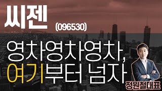 씨젠 (096530) - 영차영차영차, 여기부터 넘자