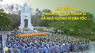 Chư Tăng, Phật tử chùa Ba Vàng trở về mảnh đất Quảng Trị tri ân các anh hùng liệt sĩ | Chùa Ba Vàng