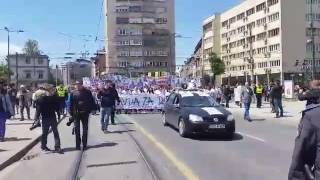 Sarajevo - Protestna šetnja za Dženana Memića