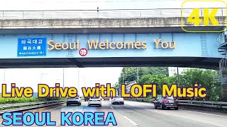 Live Drive Seoul Korea 韓国ソウルライブドライブ 한국 서울 라이브드라이브 영종도 인천공항고속도로 영종대교 올림픽대로 노들로 여의도