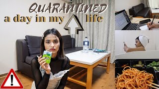 A day in my QUARANTINED life | First day of classes |