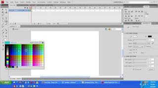 Adobe Flash Tutorial 1 - Creating a moving 'Character' [PART 1]