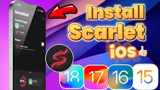 update how to install scarlet on iPhone \u0026 iPad | NO Jailbreak NO PC No Revokes iOS 15 to iOS 18 new