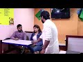 Restaurant Waiter proposing girl |Humanitarias