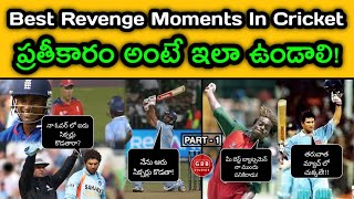 5 Best Revenge Moments In Cricket History Telugu | Part 1 | GBB Studios