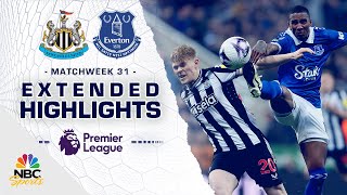 Newcastle United v. Everton | PREMIER LEAGUE HIGHLIGHTS | 4/2/2024 | NBC Sports