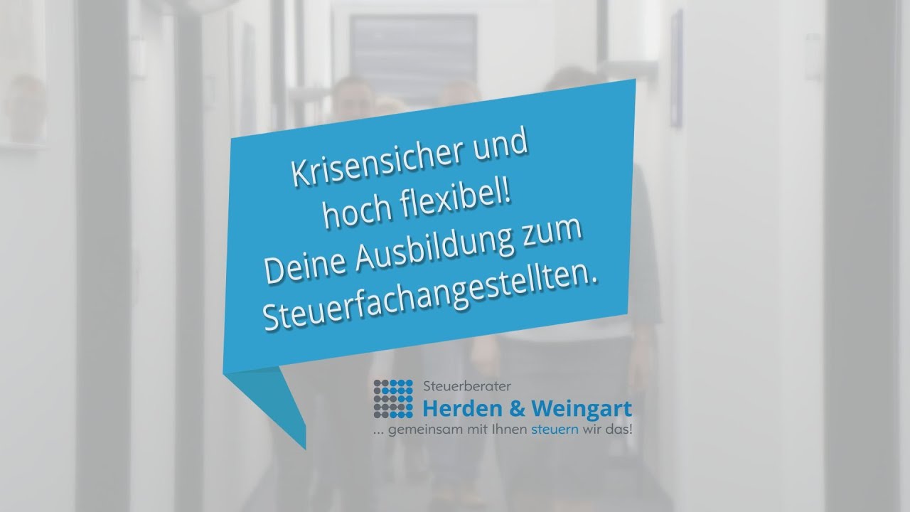 Warum Du Bei Uns Eine Ausbildung Zum Steuerfachangestellten (M/W/D ...