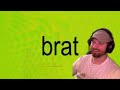 First Time EVER Listening To Charli XCX! - Brat Album Reaction