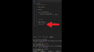 "Working with Functions that Return an Array in C Language - A Comprehensive Guide"