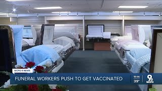 Ohio's funeral workers want to be included in the state's next phase of COVID-19 vaccinations