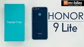 Honor 9 Lite: First Look | Hands on | Price | Hindi हिन्दी