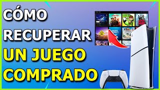 ✅ Cómo Recuperar un Juego Comprado en PS5 🚀 ¿Borraste un Juego en tu PS5? ¡Así Puedes Recuperarlo!