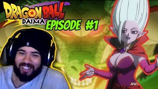 DRAGON BALL DAIMA Ep. 1 REACTION!  #dragonballdaima