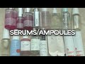 2024 TOP SERUMS + AMPOULES! What I've emptied! 💙for pore care, brightening care & calming!