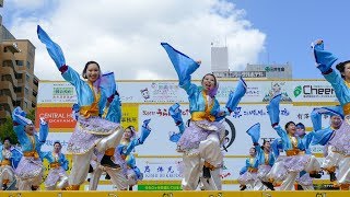 [4K]天満屋　うらじゃ2017 1日目 下石井公園演舞場(中央)