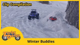 Zerby Derby |❄️| WINTER BUDDIES |🚗| New Episodes | Zerby Derby Special | Kids Cars