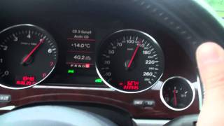 audi A8 4.2 acceleration 0-230km/h